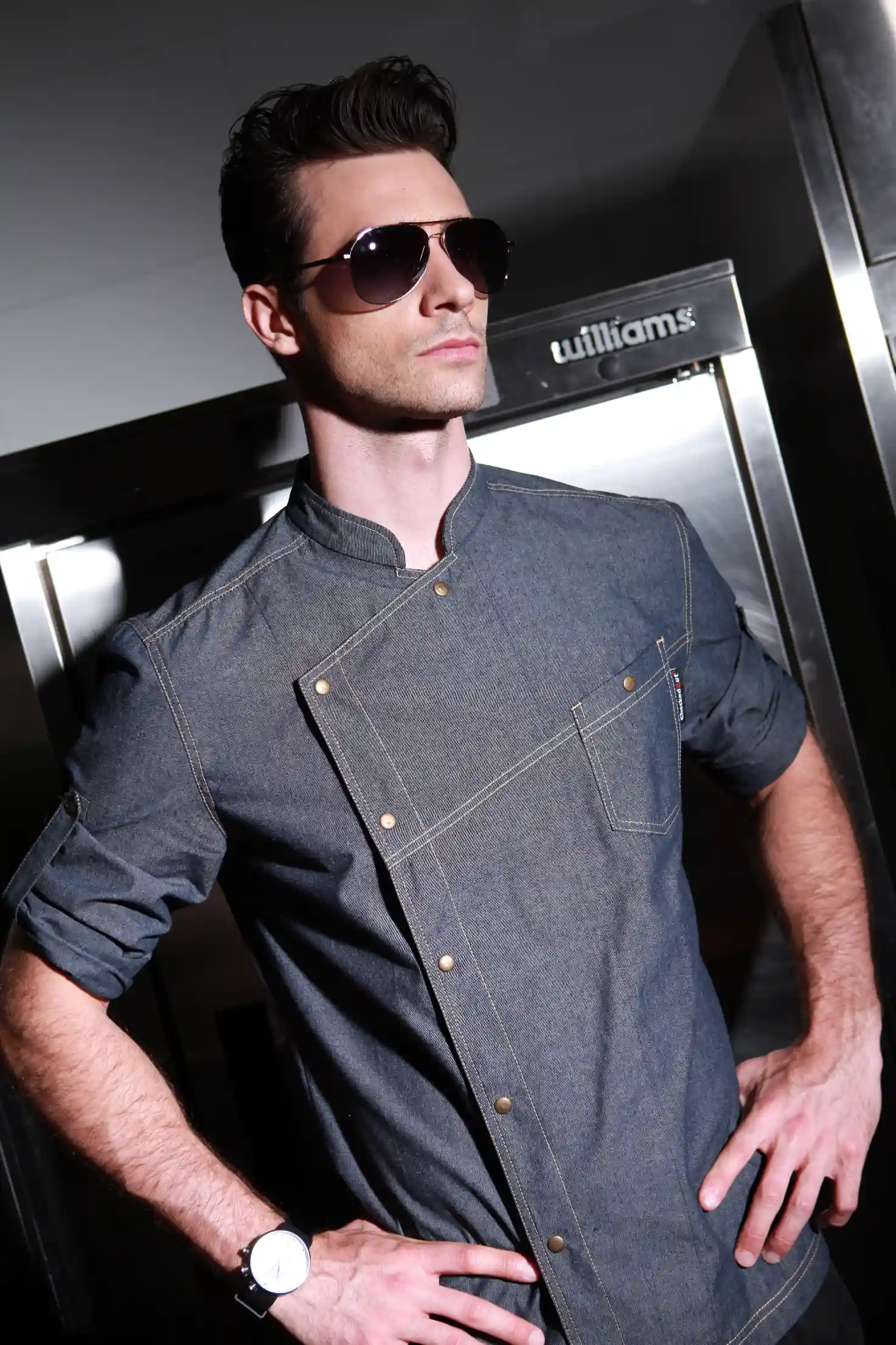 Banner image of a chef jacket